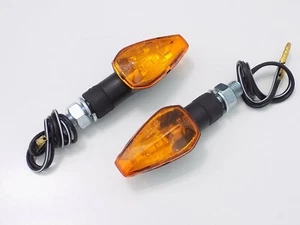 Mini intermitente PEAK Honda Suzuki Kawasaki Yamaha moto 12V/21W comprobado e-probado, par - Imagen 1 de 5