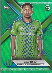 2024 Topps Superstars MLS LEO CHU lámina verde poco común - Seattle Sounders FC- #67 - Imagen 1 de 1