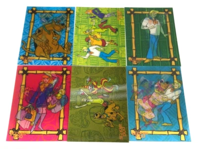 2002 Inkworks Scooby Doo Movie 1 Trading Card 6-Lenticular Chase Card Full Set - Image 1 of 3
