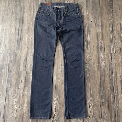 J BRAND Kane Boone Slim Straight Leg Jeans Raw Blue Made In USA Men 30x33 NWOT - Image 1 of 4