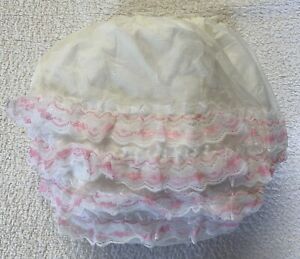 1970's frilly PVC lined baby pants - Unbranded - Size: Large - New Old Stock