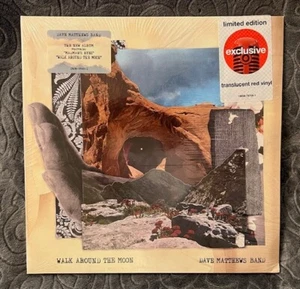 Dave Matthews Band Walk Around Moon Red Vinyl LP Target Exclusive NEW SEALED - Foto 1 di 2
