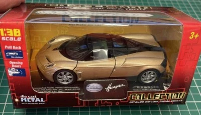 Modelo fundido a presión Pagani Huayra Gold Collection nuevo y sin abrir Foto 1 de 4