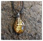 Dragonfly In Amber Outlander Inspired Necklace   Outlander Fan Gift