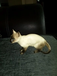 Siamese cat ornament repair to paw (4) - Picture 1 of 6