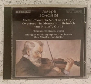 JOSEPH JOACHIM Violin Concerto no 3 (CD, Marco Polo) Takako Nishizaki violin - Picture 1 of 4