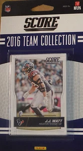 Houston Texans 2016 Score EXCLUSIVO Factory Team Set JJ Watt Will Fuller Rookie - Imagen 1 de 4