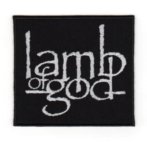 Lamb Of God Patch | LoG American Groove Thrash Death Metal Metalcore Band Logo - Picture 1 of 1