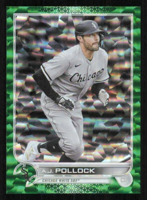2022 Topps Update Green Foil #US204 A.J. Pollock /499 - Image 1 of 2