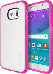 Incipio Octane Co-Molded Case For Samsung Galaxy S6, Frost/Neon Pink - Picture 1 of 7