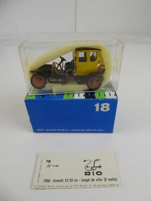 RIO #18 1906 BIANCHI 15/20 CV COUPE DE VILLE - Image 1 of 4