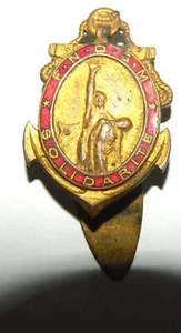 FNDSM Pocket Badge Early 1900s National Federation of Suaveage at Sea - Picture 1 of 3