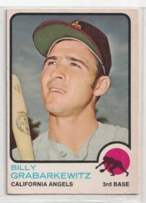 1973 O-Pee-Chee Baseball #301 Billy Grabarkewitz  California Angels - Image 1 of 2