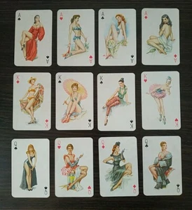 Vintage Spielkarten, Erotik, 55 Stück Spielkarten, Körperkunst. Pin up - Bild 1 von 8