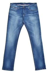 TOMMY HILFIGER - JEANS SCANTON SLIM FIT STRETCH BLAU DENIM MEDIUM - W40 L34 NEU - Bild 1 von 4