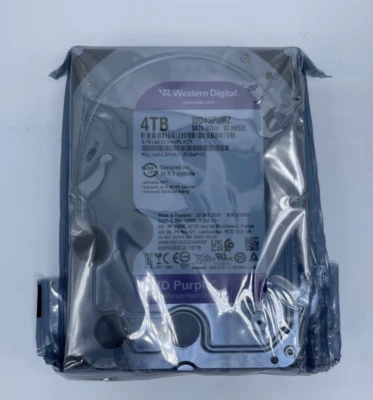 NEW!!! WD Purple Surveillance WD43PURZ 4TB SATA Internal Hard Drive SC HA520 - Image 1 of 2