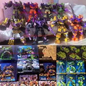 Devastator ToyWorld TWC07G Battle Damage Shabby Yellow TW-C07A 6PCS BOX Failarmy - Picture 1 of 26