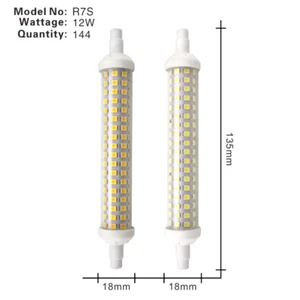 R7S LED Corn Bulb 78mm 118mm 135mm 6W 9W 12W 220V Energy Saving Halogen - Picture 1 of 15