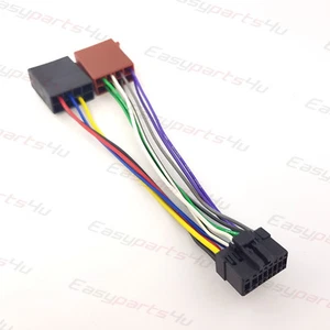 Iso 16pin Cablaggio Adattatore per sony Xr- 3500/3502/3503/ 3490/3492 - Bild 1 von 3