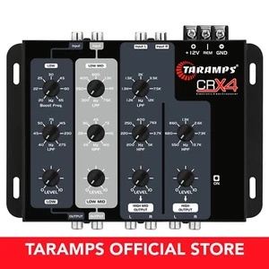 Taramps Crossover CRX 4 Electronic 4 Way Crossover 4 Channels - Picture 1 of 10