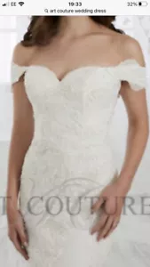 New Art Couture Wedding Gown - Picture 1 of 8