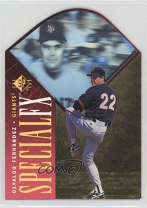 1996 SP Holoview Special FX Die-Cut Osvaldo Fernandez #47 Rookie RC