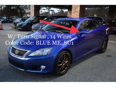 ESPEJO PUERTA LADO CONDUCTOR 14 CABLES OEM 2010 - 2013 LEXUS IS250 C, IS350 C Foto 1 de 4