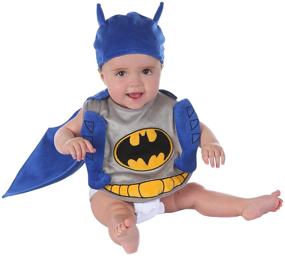 Conjunto de roupas masculinas Batman Bib DC Comics - Imagem 1 de 1