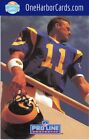 1991 Pro Line Portraits Los Angeles Rams #6 Jim Everett