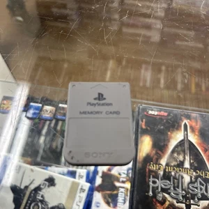 Sony PlayStation 1 OEM Official PS1  Memory Card SCPH-1020 Authentic Original  - Picture 1 of 2