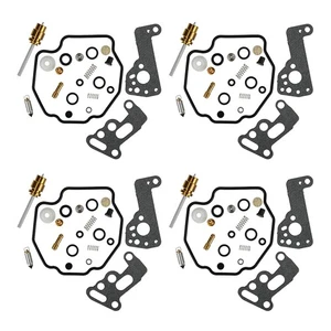 4 Sätze Vergaser-Reparatursatz für Yamaha VMX1200 Venture XVZ1300 XVZ1300D Well - Picture 1 of 5