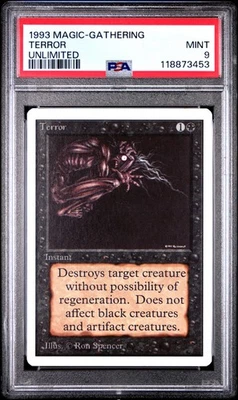 TERROR Unlimited PSA 9 MTG [Nostalgium] - Image 1 of 2