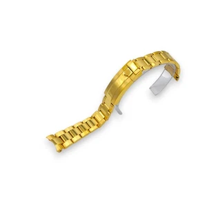 20 Gold Color Steel Bracelet For Rolex Daytona Submariner GMT 16013,16233,16618 - Picture 1 of 7