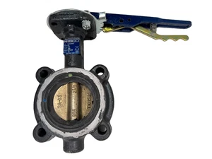 NIBCO LD2000 Lug Absperrklappe 2-1/2" 200 psi DI-Gehäuse, Bronzescheibe, EPDM-Sitz - Bild 1 von 8