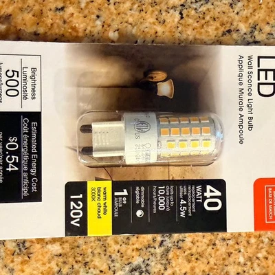 Feit Electric 40W Equivalent Dimmable G9 Bi-Pin LED Light Bulb - Image 1 of 2