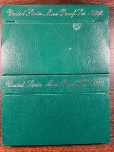 1996 S & 1997 S PROOF Sets in Original Boxes US Mint with COA (two 5 Coin Sets) - Picture 1 of 7