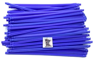 (35) K’NEX / Knex Light Purple Flexible Rods 7‑1/2” (190mm) – Rare Flexi Part - Picture 1 of 3
