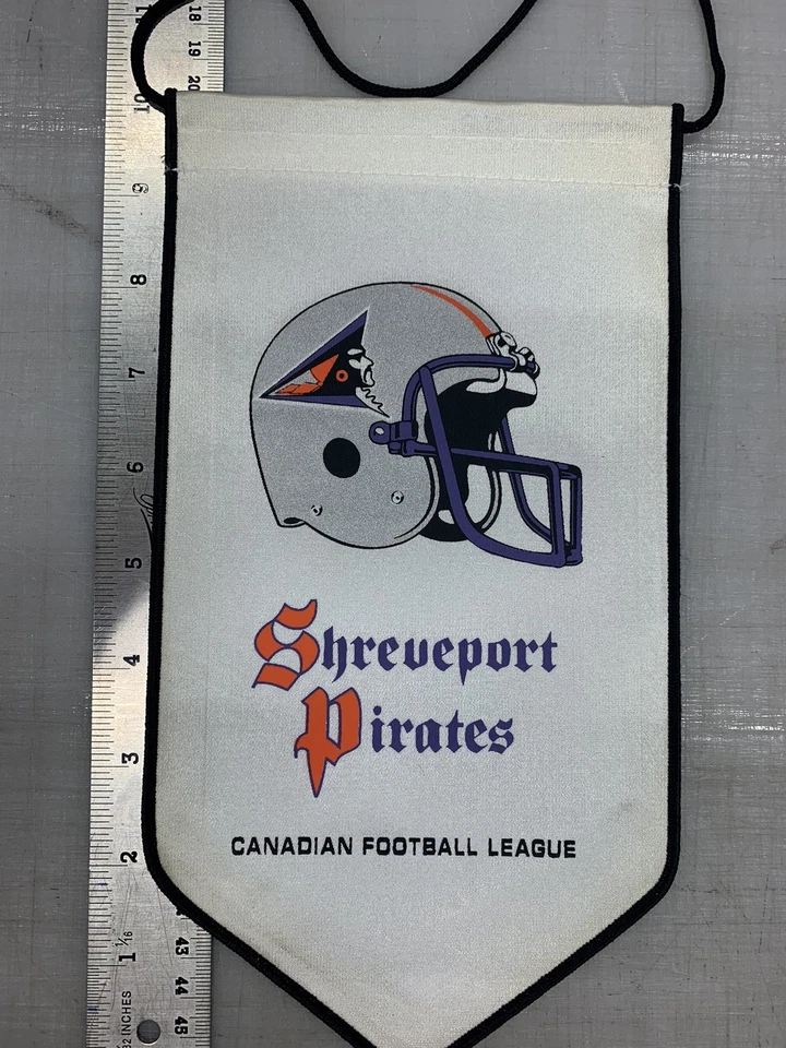 CFL MINI BANNERS SHREVEPORT PIRATES Foto 1 de 1