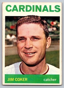 1964 Topps #211 Jim Coker St. Louis Cardinals - Picture 1 of 3