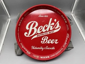 Becks 13-inch Beer tray Buffalo New York NEW OLD STOCK - Picture 1 of 11
