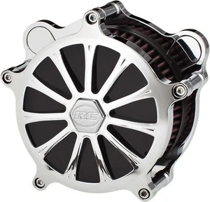 RC Components Airstrike Air Cleaners Chrome Exile AC01C-122C 1010-2435 - Picture 1 of 3
