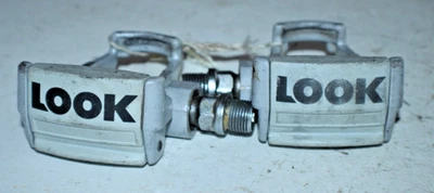Pedales de bicicleta Look sin clip gris Bikepacking carreras carretera grava envío a EE. UU. :) Foto 1 de 4