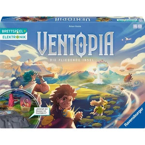 Ravensburger 24582 Ventopia - Die fliegende Insel, Brettspiel mit Elektronik fü - Bild 1 von 2