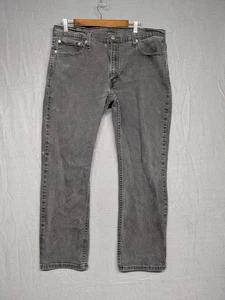Levi’s graue Herrenjeans Größe 34 x 32 Straight Fit Denim Hose - Bild 1 von 2