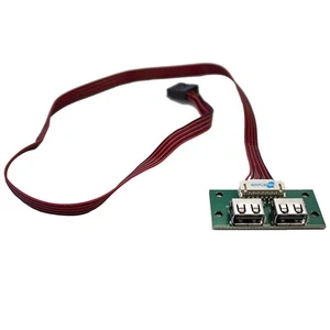 Modulo Porte USB 2.0 Latérales avec Câble Tout en Un Simpletek 34 " - Photo 1/6
