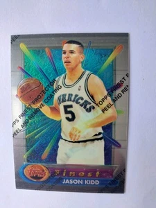 NBA - 1994-95 Topps Finest Jason KIDD RC #286 W/ Coating - Dallas Mavericks NM - Picture 1 of 2