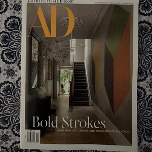 Architectural Digest AD Magazine December 2025 Bold Strokes - Picture 1 of 1