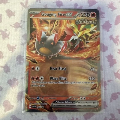 Gouging Fire ex 144 Sv: Scarlet & Violet Promo Cards Holo - Image 1 of 2