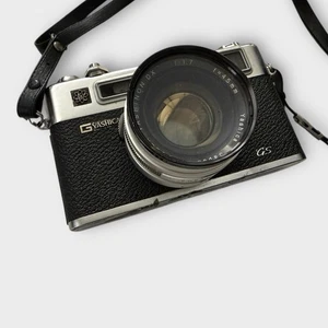 Yashica Electro 35 GS fotocamera pellicola telemetro 45 mm f1.7 - NON TESTATA - Foto 1 di 5