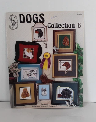 Dogs Collection 6 Counted Cross Stitch Booklet - Image 1 of 4